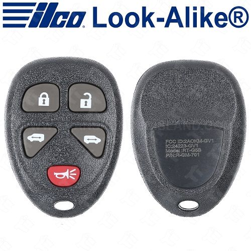 Ilco GM Keyless Entry Remote 5B Power Doors Replaces 15100813